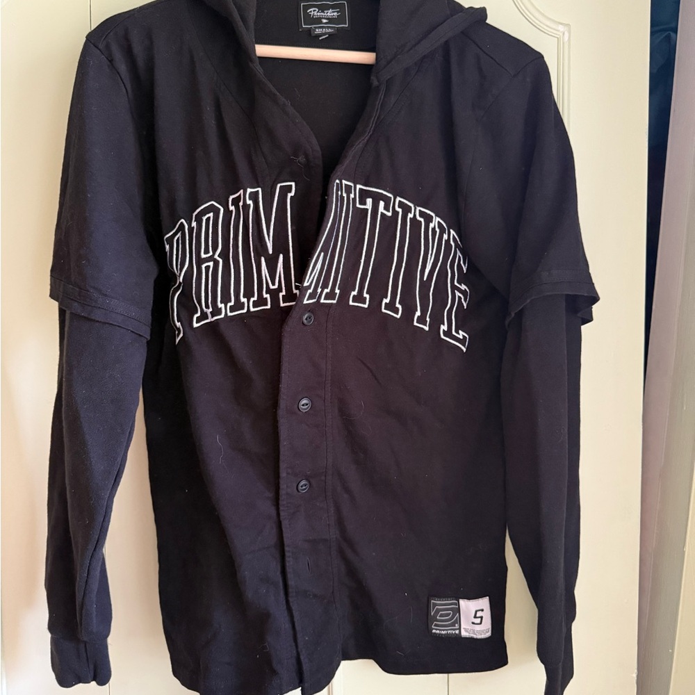 Primitive Black Skateboarding Hoodie